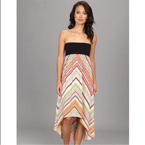 ✨NEW Rip Curl Tribal Quest Skirt / Strapless Tube top Dress 2 in 1 sz S